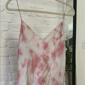 WILLOW Pink Tie-Dye Dress